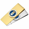 Gold Money Clip With Emblem